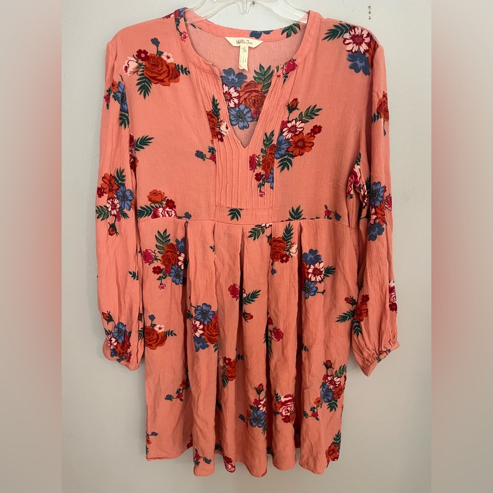 Matilda Jane Coral Floral Dress